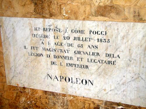 Chambellan Jean-Côme Poggi est inhumé dans le Campu Santu de Zevacu