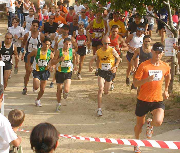 Départ de la Course des Saveurs 2006 à Zevacu